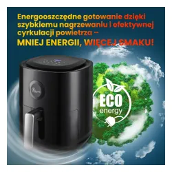 Frytkownica beztłuszczowa Extralink Smart Life Air Fryer SJ-400 1300W 4l