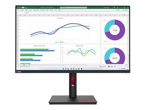 Monitor Lenovo ThinkVision T32p-30 32" 4K IPS 60Hz 4ms