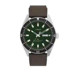 Timex Waterbury TW2V24700 Kahverengi / Siyah Saatler