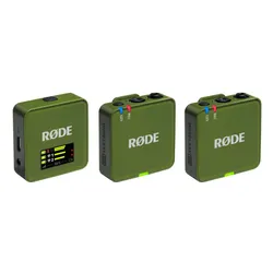 System bezprzewodowy RODE Wireless Go III Ciemnozielony