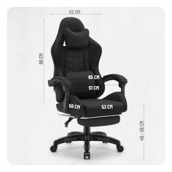 Fotel CABRO C501 Czarny