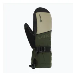 Rękawice narciarskie męskie Viking Hudson Gore-Tex Mitten olive/beige