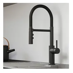 Bateria BLANCO Catris-S Flexo 525793 Czarny mat