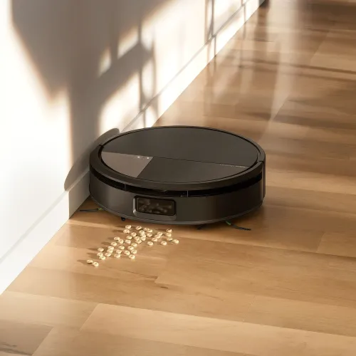 Robot sprzątający iRobot Roomba Max 775 Combo Funkcja mopowania Stacja oczyszczająca Tworzenie mapy pomieszczenia 63dB Czarny