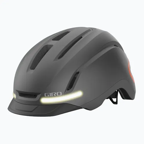 Kask rowerowy Giro Ethos Integrated MIPS LED matte graphite