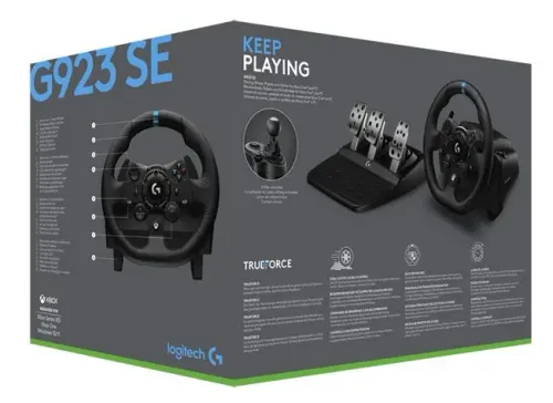 Logitech G923 SE Shifter Combo руль с педалями для Xbox Series X/S, Xbox One, PC Force Feedback + ShifterCom