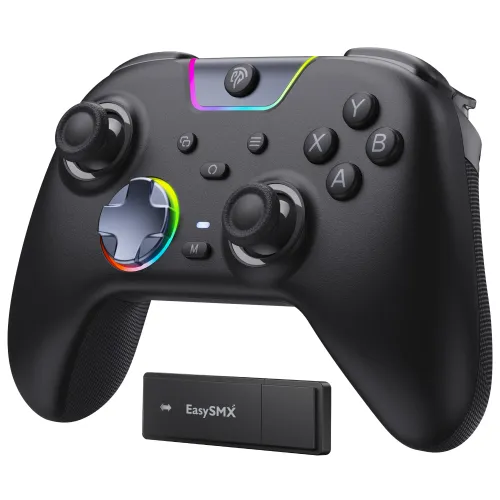 Pad EasySMX X05Pro do Nintendo Switch, PC Bezprzewodowy Czarny