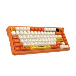 Klawiatura mechaniczna Ajazz AK820 MAX Plus Avocado Switch Pomarańczowy
