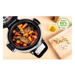 Multicooker Tefal Cook4me Touch Wi-Fi CY9128 1600W 6l Kosz do gotowania na parze + XA6078