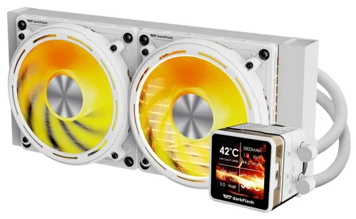 Chłodzenie wodne DARKFLASH Explore DE240 Biały