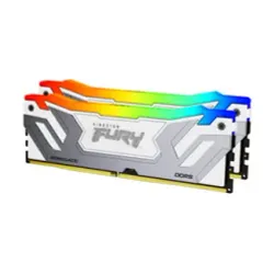 Pamięć RAM Kingston FURY Renegade RGB DDR5 48GB (2 x 24GB) 8400 CL40 Biało-srebrny