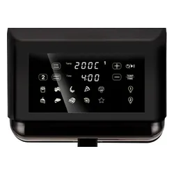 Air Fryer Frytkownica beztłuszczowa MPM MFR-13 12l z podwójnym koszem i okienkiem do obserwacji postępów gotowania