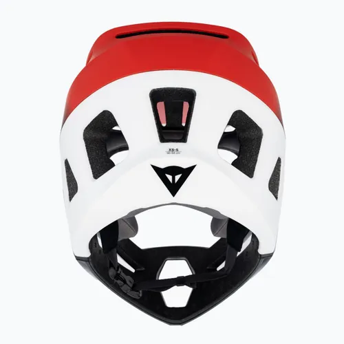 Kask rowerowy dziecięcy Dainese Scarabeo Linea 01 Jr red/white/black