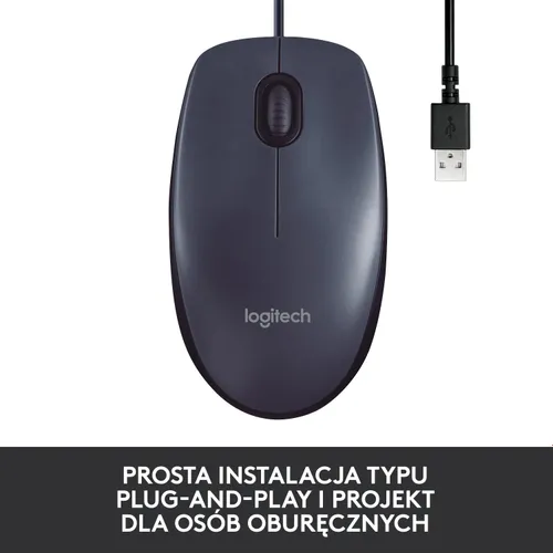 Myszka Logitech M100 Szary