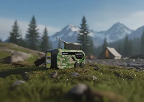 Radioodbiornik Blaupunkt ER10GC SURVIVAL Zielony