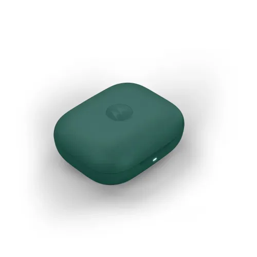 Słuchawki bezprzewodowe Motorola Moto Buds Bass Posy Green Dokanałowe Bluetooth 5.3 Zielony