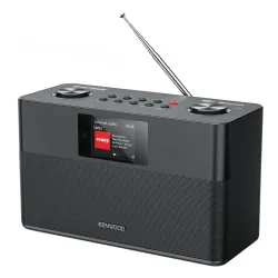 Radioodbiornik Kenwood CR-ST120S-B Radio FM, DAB+ Internetowe Wi-Fi Bluetooth Czarny