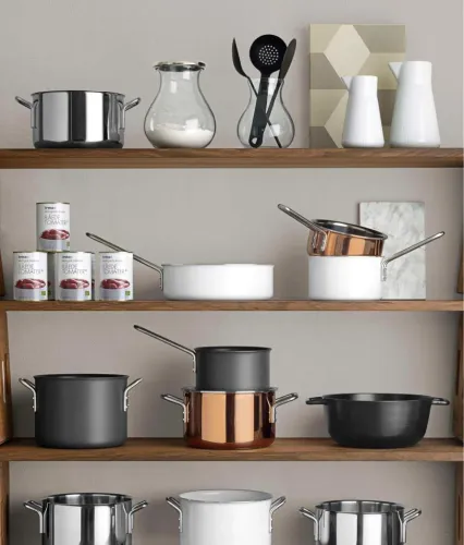 EVA TRIO White Line 4,8 l - garnek aluminiowy