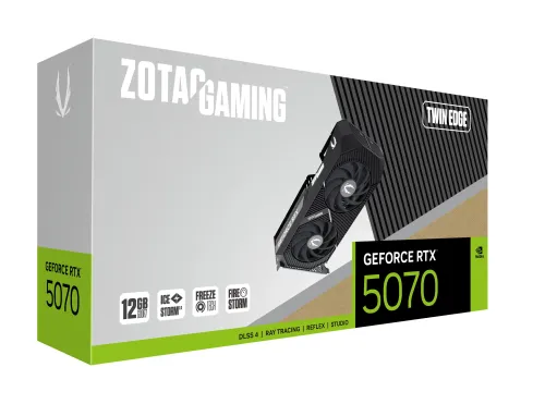 Karta graficzna Zotac Gaming GeForce RTX 5070 Twin Edge 12GB GDDR7 192bit DLSS 4
