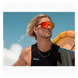Okulary przeciwsłoneczne Aztron Halo Floating Active Heat Wave desert red/black