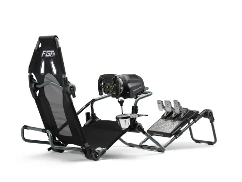 Fotel Next Level Racing NLR-S015GR F-GT Lite Carbon Grey Edition Wyścigowy do 130kg Czarno-szary