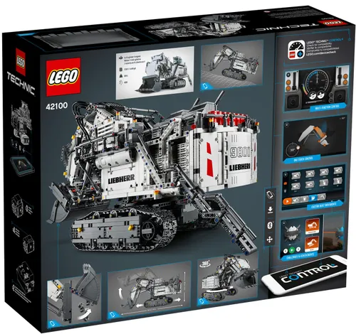 Конструктор Lego 42100 Technic - Экскаватор Liebherr R 9800