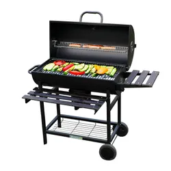 Grill węglowy VELACO VL03-BLACK Czarny