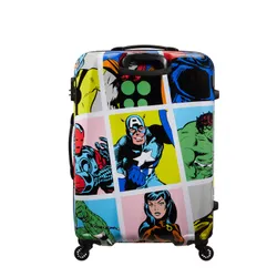 Walizka duża American Tourister Disney Legends - Marvel pop art