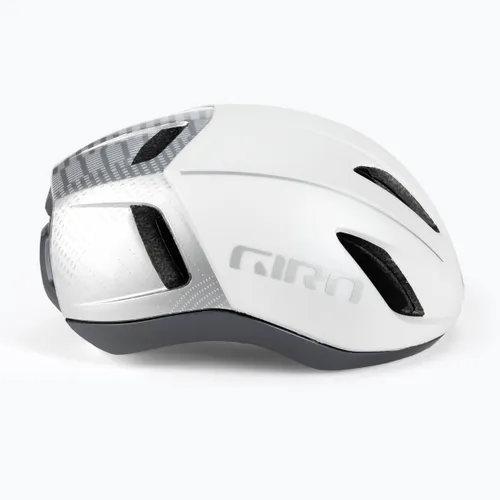 Kask rowerowy Giro Vanquish Integrated Mips matte white/silver/vivid road onyx