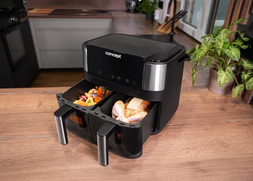 Air Fryer Frytkownica beztłuszczowa CONCEPT Double FR8000