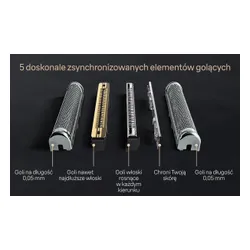 Golarka BRAUN Seria 9 Pro+ 9567CC Na mokro i sucho