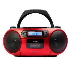 Radiomagnetofon Aiwa Boombox BBTC- 550RD Bluetooth Czerwony