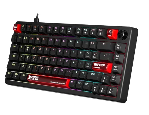 Klawiatura mechaniczna Marvo Arma 82 Czarny