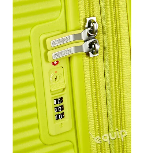 American Tourister walizka duża Soundbox - tropical lime