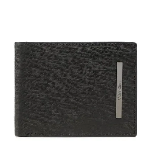 Большой мужской кошелек Calvin Klein Modern Metal Trifold 10cc с монетой K50K510619 BAX