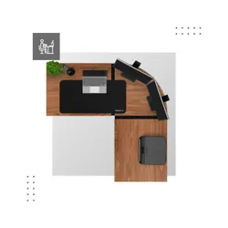 Biurko gamingowe MARK ADLER Leader 5.5 WN