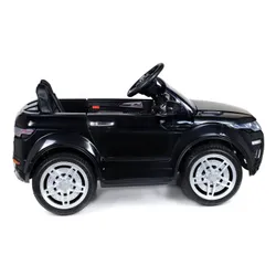 Samochód dla dziecka BAMBI RACER Land Rover Suv Jeep 1 osobowy Błyszczący Czarny