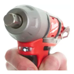 Milwaukee M12 BIW12-202C darbe anahtarı (2 pil, şarj cihazı,kılıf)