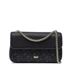 DKNY Minnie Geantă de umăr R233jt72 BK Logo / Bk