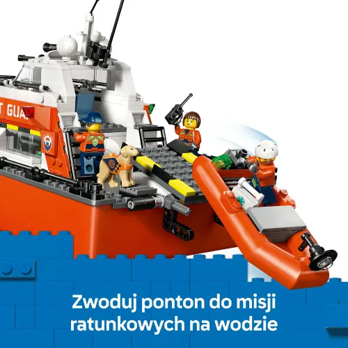 LEGO 60504 City Łódź ratunkowa i helikopter straży przybrzeżnej