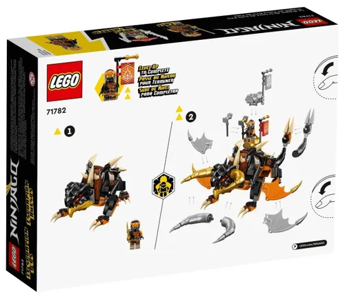 Конструктор LEGO Ninjago 71782 Дракон Земли Коула