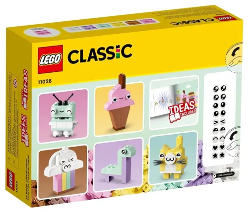 LEGO Classic 11028 творческая игра в пастельных тонах