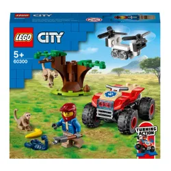 LEGO City Quad ratowników dzikich zwierząt 60300