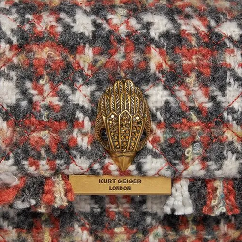 Kurt Geiger 690-Geantă Kensington Din Tweed 3614536609 Pieptene Bronz