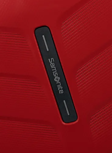 Маленький расширяемый чемодан Samsonite Attrix 55 см (23/26 см) - red