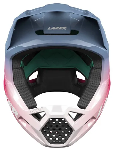 Kask rowerowy LAZER Chase KinetiCore Niebiesko-różowy Full Face (rozmiar XL)