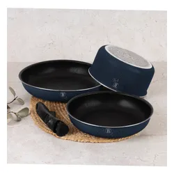 Zestaw patelni i garnków BERLINGER HAUS Deep Sea BH-8417 (13 elementów)