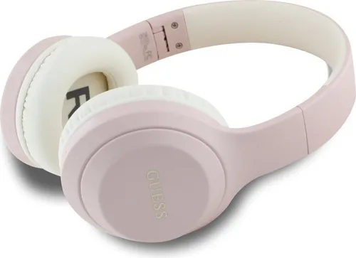 Słuchawki nauszne GUESS + Słuchawki douszne GUESS Różowy