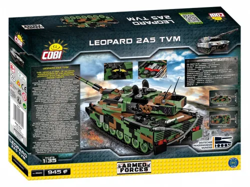 Klocki Cobi Czołg Niemiecki Leopard 2A5 TVM (2620)