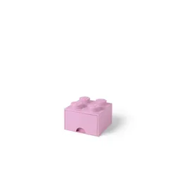 Lego 40051738 Pojemnik na klocki z szufladą 2x2 różowy